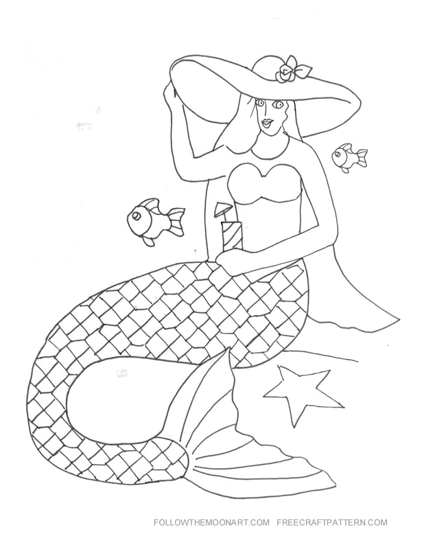 Printable Mermaid Craft II